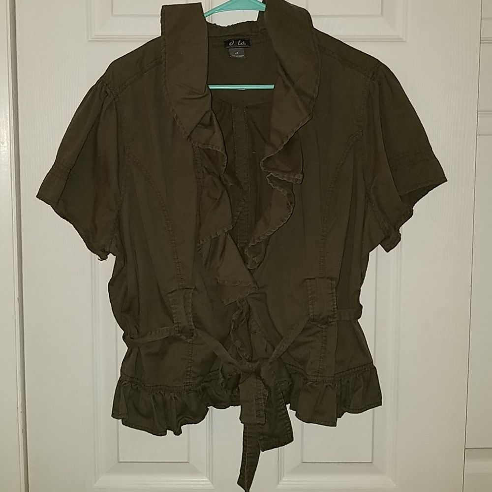Ruffled Shirt